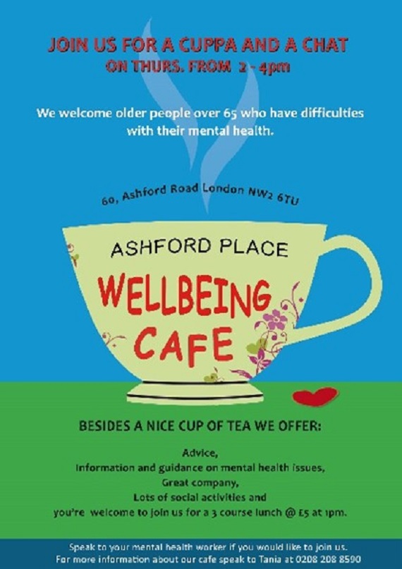 Wellbeing and a cuppa | Ashford Place